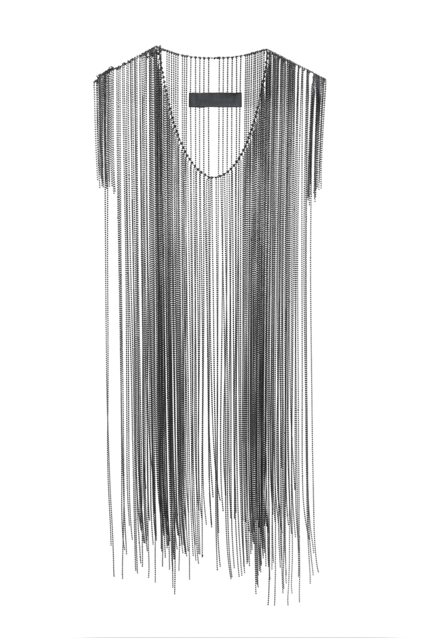 chipped tooth chain dress