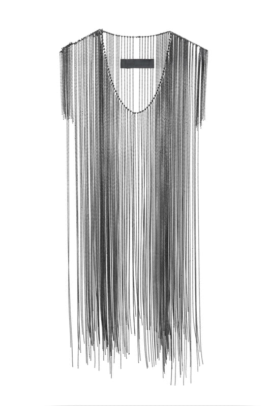 chipped tooth chain dress